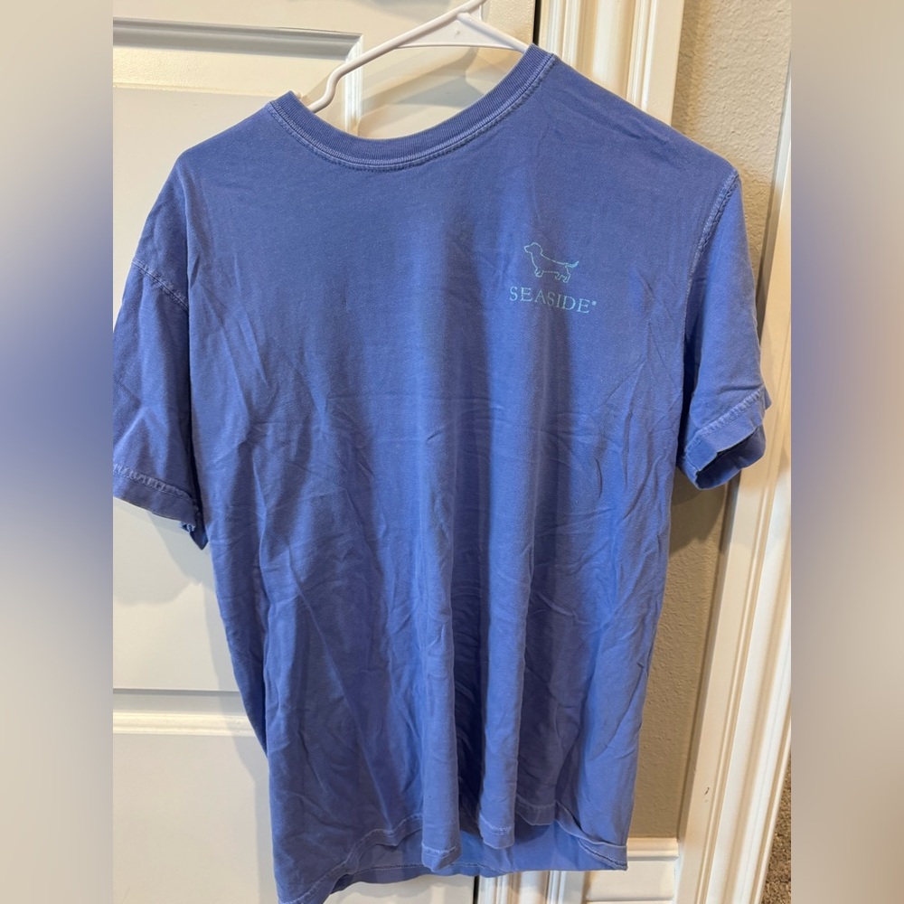 seaside purple t shirt